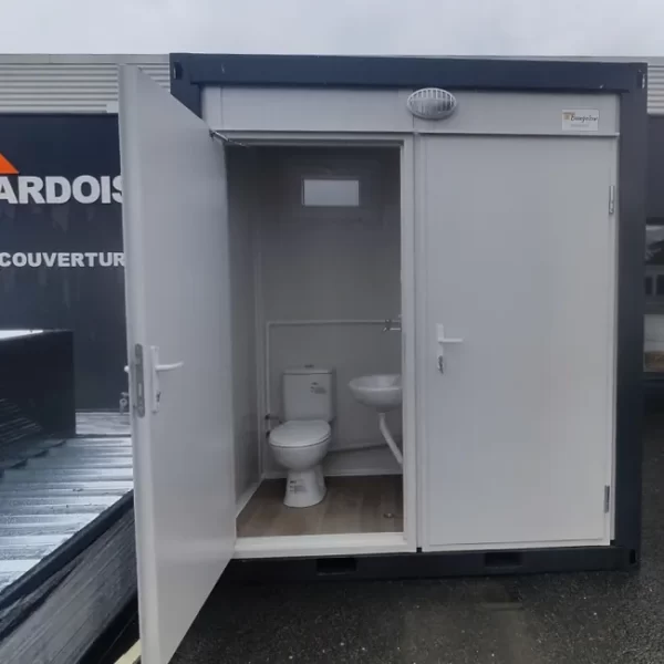 Bungalow de chantier sanitaire WC + Douche – Image 2