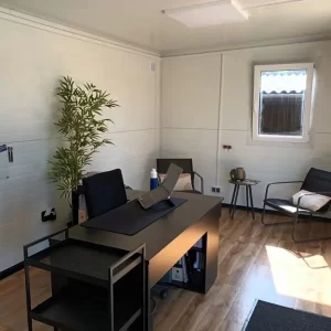 Conteneur de Bureau 4x3 mètres – Modèle Helsinki